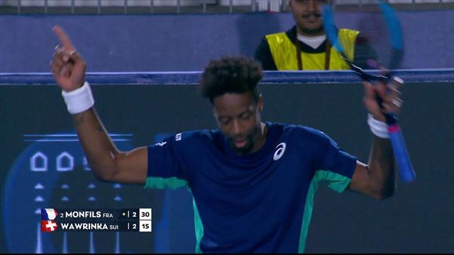 Alla Diriyah Tennis Cup parte la musica a ogni ace: Monfils non aspettava altro Alla Diriyah Tennis Cup parte la musica a ogni ace: Monfils non aspettava altro