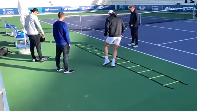 Así se prepara Nadal para 2020: intensa pretemporada con mucha variedad de ejercicios Así se prepara Nadal para 2020: intensa pretemporada con mucha variedad de ejercicios