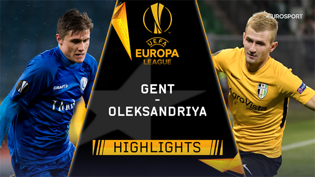 Höjdpunkter: Gent - Oleksandriya Höjdpunkter: Gent - Oleksandriya