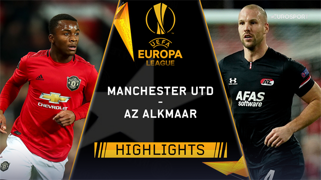 Höjdpunkter: Manchester Utd - AZ Alkmaar Höjdpunkter: Manchester Utd - AZ Alkmaar