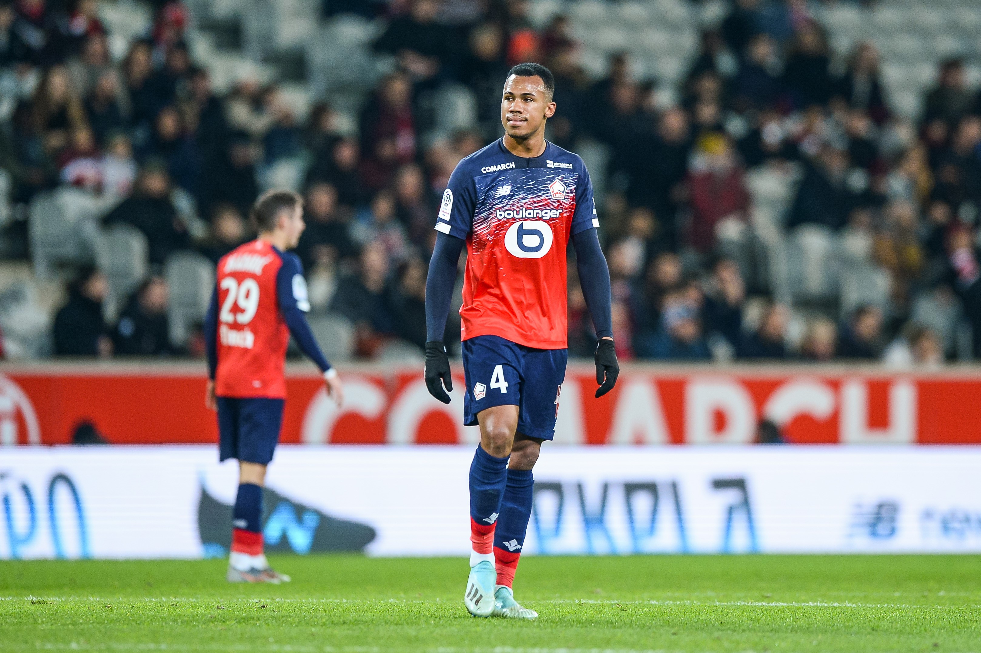 GABRIEL of Lille during the French Ligue 1 Football match between Lille and Brest at Stade Pierre Mauroy on December 6, 2019