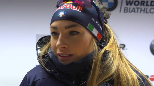 Wierer: "Sono contenta, sono senza pressioni e cerco di godermi ogni gara" Wierer: "Sono contenta, sono senza pressioni e cerco di godermi ogni gara"