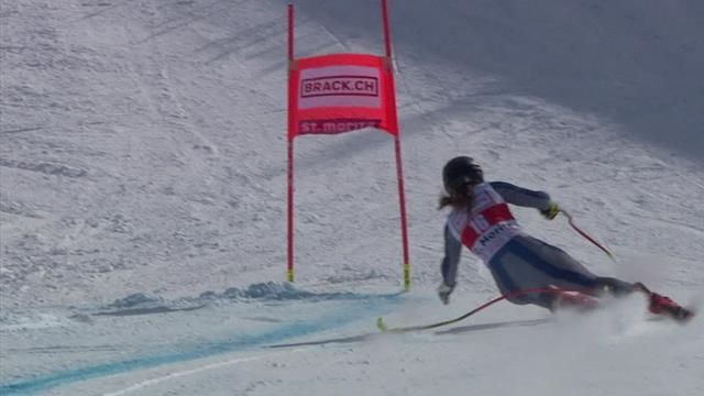 Mit nur einem Stock auf die Eins! Goggia zaubert in St. Moritz Mit nur einem Stock auf die Eins! Goggia zaubert in St. Moritz