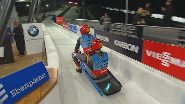 Rodelen | Eggert/Benecken ook tijdens de sprint het snelst Rodelen | Eggert/Benecken ook tijdens de sprint het snelst