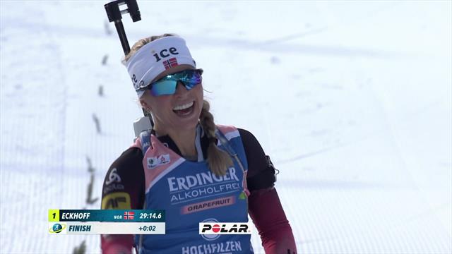 Highlights: Eckhoff wins perfect Pursuit Highlights: Eckhoff wins perfect Pursuit