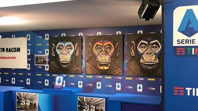 Serie A chief apologises for monkey artwork in anti-racism campaign Serie A chief apologises for monkey artwork in anti-racism campaign