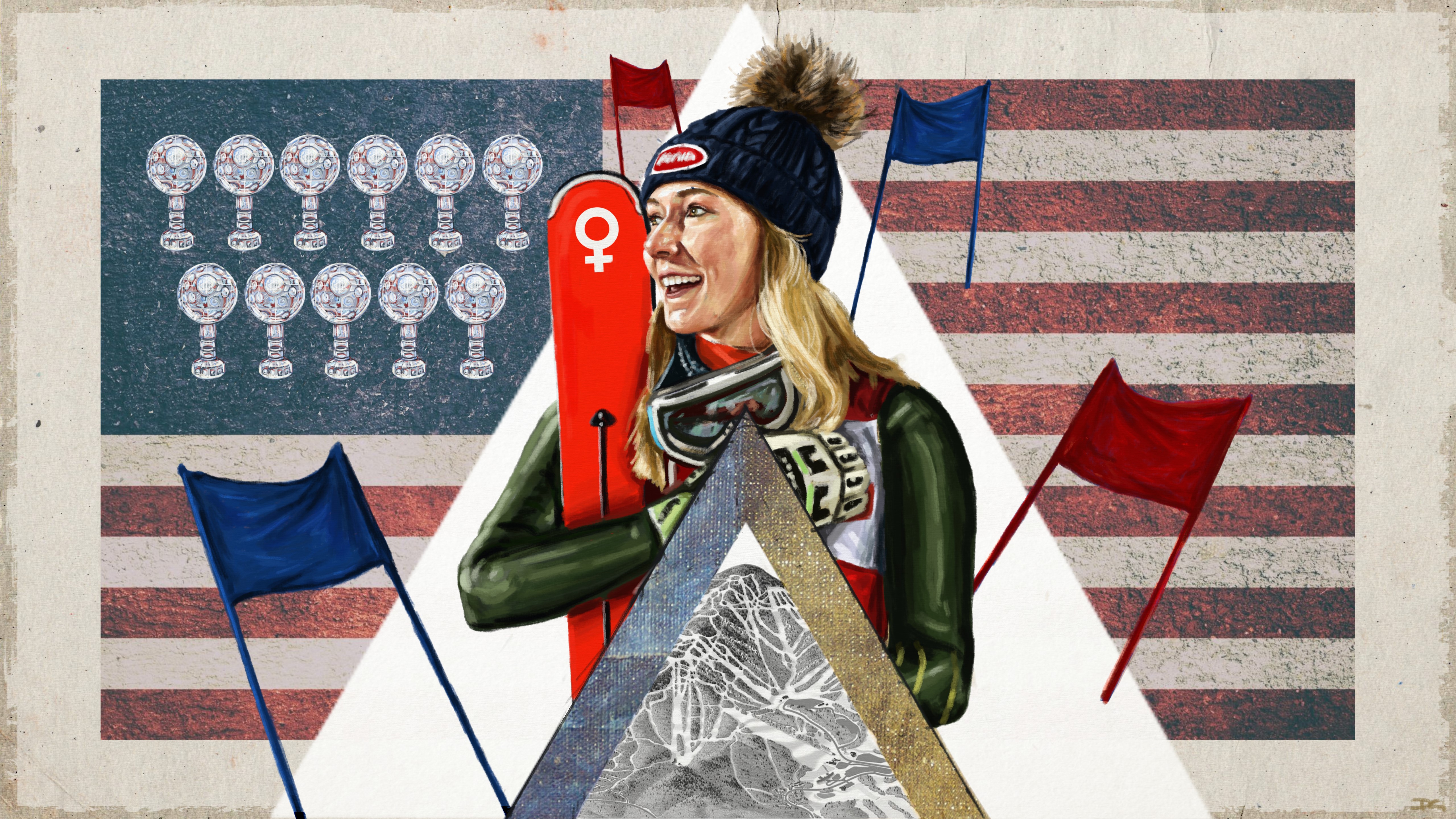 Mikaela Shiffrin - image by Phil Galloway