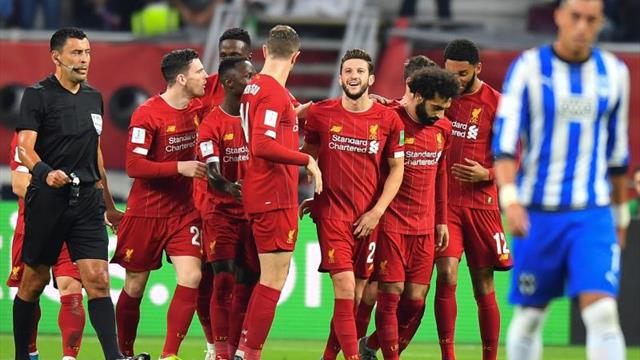 1-2- El Liverpool vence con angustias al Monterrey con un gol de Firmino