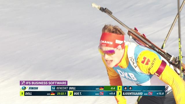WATCH: Doll bags first World Cup victory in sprint WATCH: Doll bags first World Cup victory in sprint