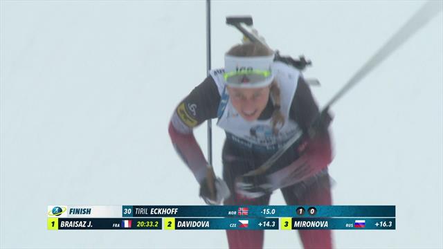 Eckhoff doubles up for second victory in a row Eckhoff doubles up for second victory in a row