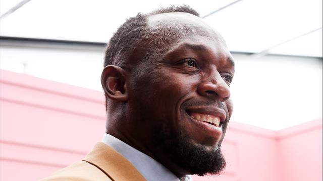 Bolt a essayé la piste des JO de Tokyo et il a apprécié Bolt a essayé la piste des JO de Tokyo et il a apprécié
