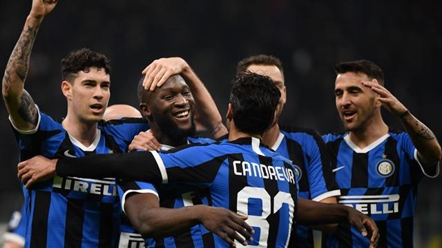 Lukaku scores twice as Inter Milan rejoin Juventus at the top of Serie A