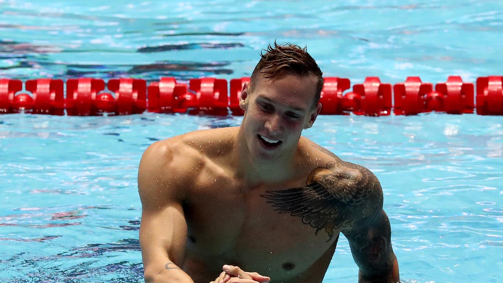 VIDEO - International Swimming League | Caeleb Dressel in ...