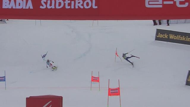 Vinatzer walks away from spectacular Alta Badia crash Vinatzer walks away from spectacular Alta Badia crash