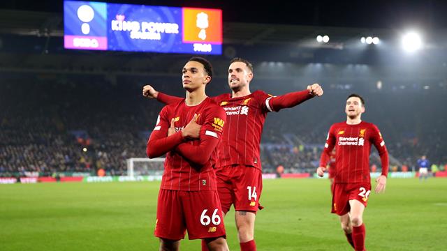 Liverpool make it 50 successive Premier League matches unbeaten at Anfield