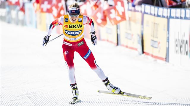 Johaug s'impose d'un souffle et prend la pole : Les temps forts du 10 km de Toblach en vidéo Johaug s'impose d'un souffle et prend la pole : Les temps forts du 10 km de Toblach en vidéo