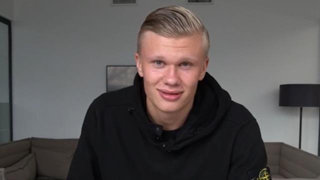 Haaland's first words after signing for Dortmund Haaland's first words after signing for Dortmund