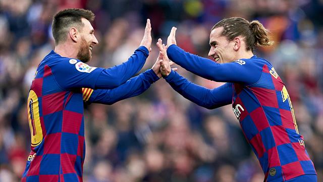 Setién : "Le lien entre Messi et Griezmann sera fluide et extraordinaire" Setién : "Le lien entre Messi et Griezmann sera fluide et extraordinaire"