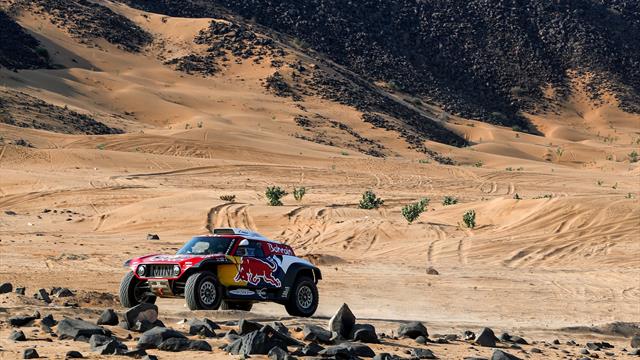 🏜🚗 Sainz mantiene el liderato por 24 segundos y Alonso hace Top 10