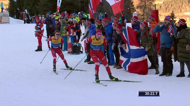 Bolshunov lifts Tour de Ski title after finishing third in final stage Bolshunov lifts Tour de Ski title after finishing third in final stage