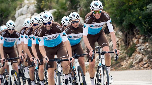 L'hécatombe se poursuit : AG2R La Mondiale renonce aux deux autres courses italiennes
