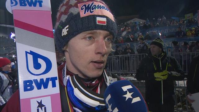 Vierschansentoernooi | Interview met Dawid Kubacki na zijn overwinning in Bischofshofen Vierschansentoernooi | Interview met Dawid Kubacki na zijn overwinning in Bischofshofen