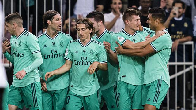 Kroos scoret direkte på corner da Real Madrid herjet