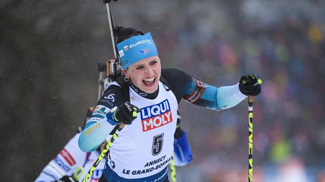 Fébriles au tir, les Bleus ont raté leur entrée en matière : les temps-forts du relais mixte Fébriles au tir, les Bleus ont raté leur entrée en matière : les temps-forts du relais mixte