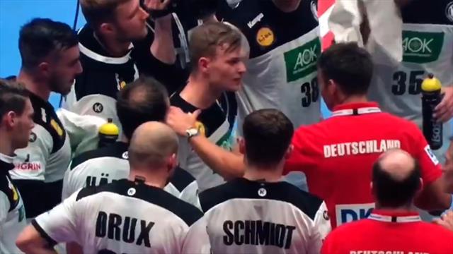 "Wie heißt du?" Kuriose Szene in der deutschen Auszeit