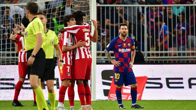 L'Atletico batte 3-2 il Barcellona e si regala il Real in finale: gli highlights L'Atletico batte 3-2 il Barcellona e si regala il Real in finale: gli highlights