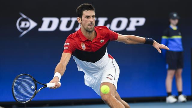 Erst Ausraster, dann Traumtennis: Djokovic führt Serbien ins Finale Erst Ausraster, dann Traumtennis: Djokovic führt Serbien ins Finale