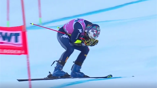De Aliprandini, che peccato! L'azzurro cade mentre era in testa al gigante di Adelboden e si dispera De Aliprandini, che peccato! L'azzurro cade mentre era in testa al gigante di Adelboden e si dispera