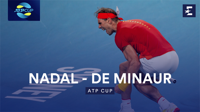 Höjdpunkter: Nadal - De Minaur Höjdpunkter: Nadal - De Minaur