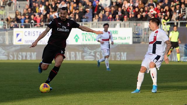 Treffer mit Ansage: Ibrahimovic bei Startelfdebüt für Milan erfolgreich