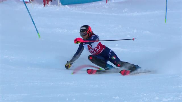 Brignone follows up Super-G with Slalom to seal Combined win Brignone follows up Super-G with Slalom to seal Combined win