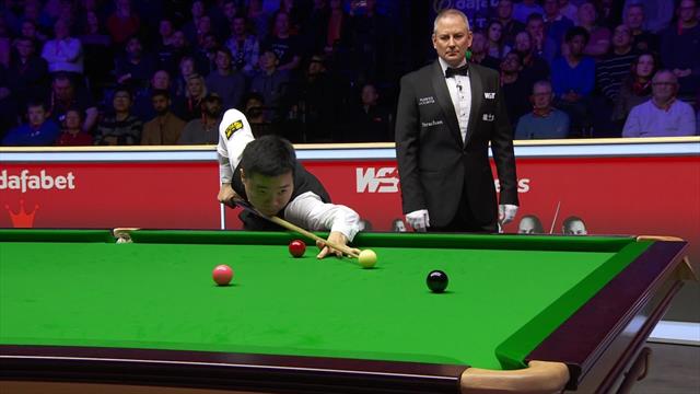 Perfekt: Das erste Century-Break des Masters 2020 Perfekt: Das erste Century-Break des Masters 2020