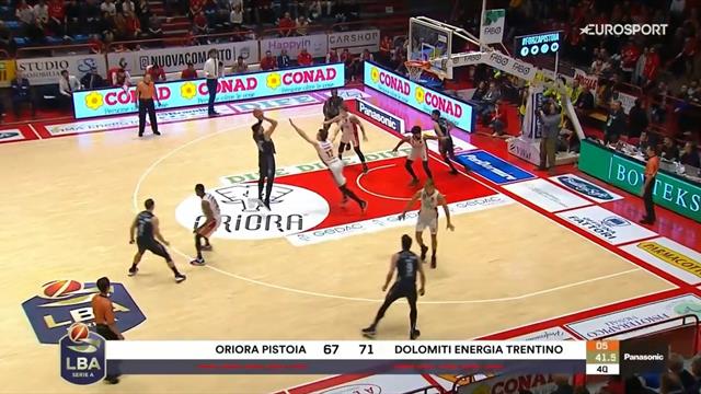Alessandro Gentile inarrestabile: season high in campionato e canestro della vittoria con Pistoia Alessandro Gentile inarrestabile: season high in campionato e canestro della vittoria con Pistoia