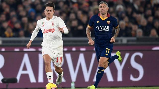 Le pagelle di Roma-Juventus 1-2: Dybala determinante, serataccia per Kolarov