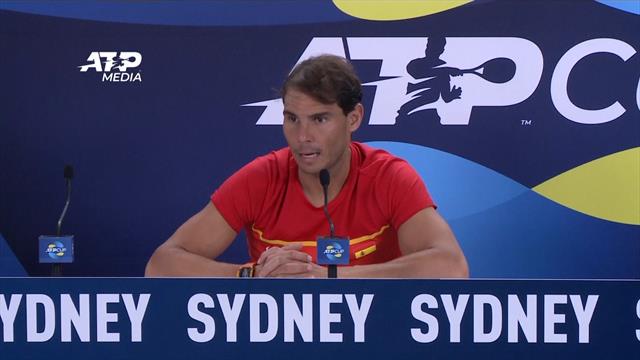 Nadal, contundente a la par que diplomático: su rajada contra parte del público serbio en la ATP Cup Nadal, contundente a la par que diplomático: su rajada contra parte del público serbio en la ATP Cup