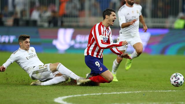 Morata terminó la Supercopa vomitando tras un pisotón de Carvajal