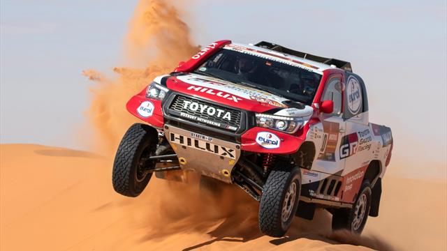 Dakar 2020: ¡Alonso, qué manera de 'surfear' las dunas!