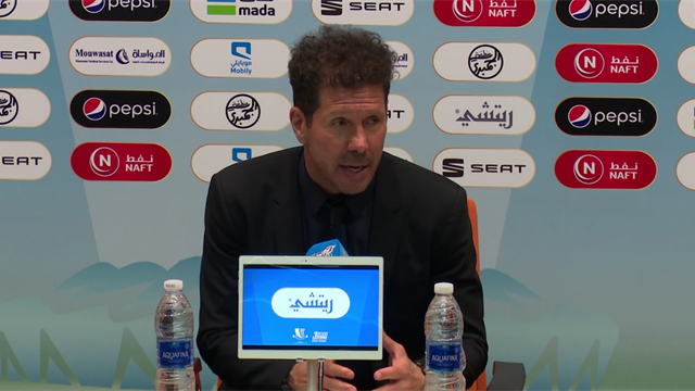 Simeone takes solace in Atletico remaining unbeaten over 90 minutes despite Cup Final defeat Simeone takes solace in Atletico remaining unbeaten over 90 minutes despite Cup Final defeat
