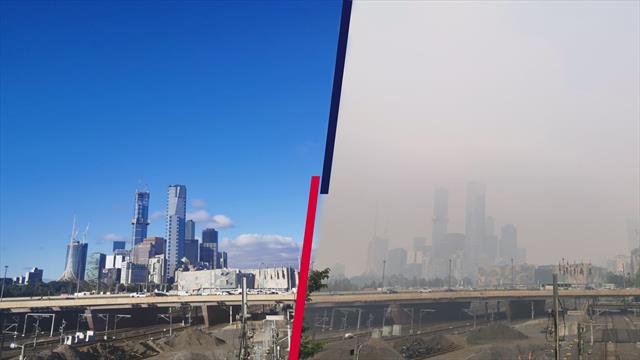 A Melbourne non si respira: ritiri, mascherine e qualità dell'aria ai minimi storici