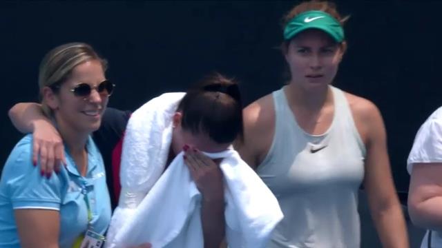 Momente teribile la Australian Open. Jakupovic s-a prăbușit pe teren din cauza calității aerului