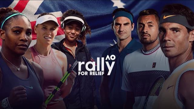 "Ensemble pour l'Australie" : Eurosport diffusera le match caritatif avec les stars du circuit