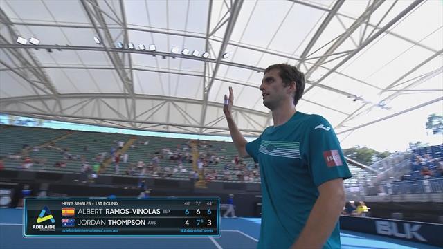 ATP Adelaida 2020, Albert Ramos-Thompson: Buen comienzo para 'La Armada' ATP Adelaida 2020, Albert Ramos-Thompson: Buen comienzo para 'La Armada'