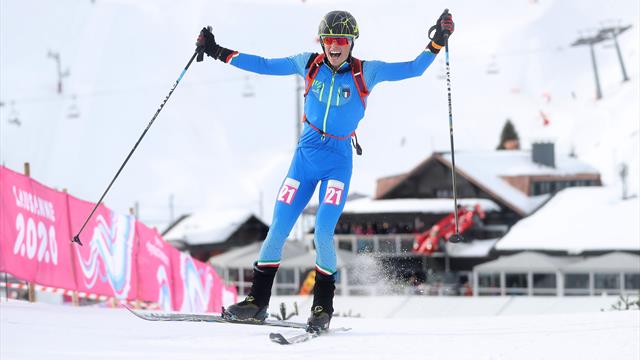 Olimpiadi Invernali Giovanili: il primo oro azzurro arriva dallo sci alpinismo, ecco le immagini Olimpiadi Invernali Giovanili: il primo oro azzurro arriva dallo sci alpinismo, ecco le immagini