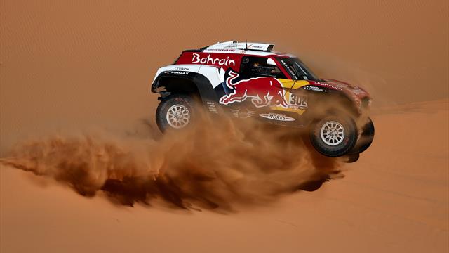 Peterhansel beffa Al-Attiyah nella nona tappa delle auto, Sainz più in difficoltà, 9° Alonso