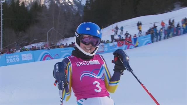 Emma Sahlin claims gold at Youth Olympic Games Emma Sahlin claims gold at Youth Olympic Games