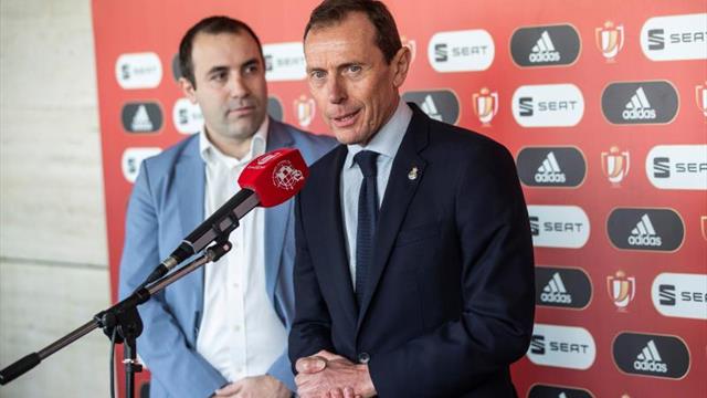 Butragueño: "Máximo respeto a Unionistas por la peligrosidad a partido único"
